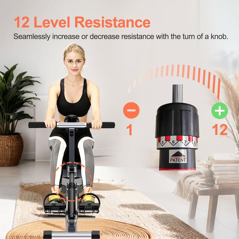 Ann Katy Rowing Machine Full Body Workout Homegym Men Women Exercise Equipment Exercise Gear