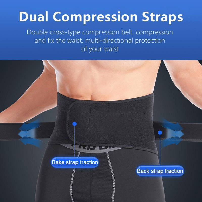 Lady Comfort Waist Trainer Belt, Waist Trimmer Slimming Belly Band for Men & Women, Sweat Waist Body Shaper, Sports Girdles Tummy Waist Cincher Wrap, Gym Accessories