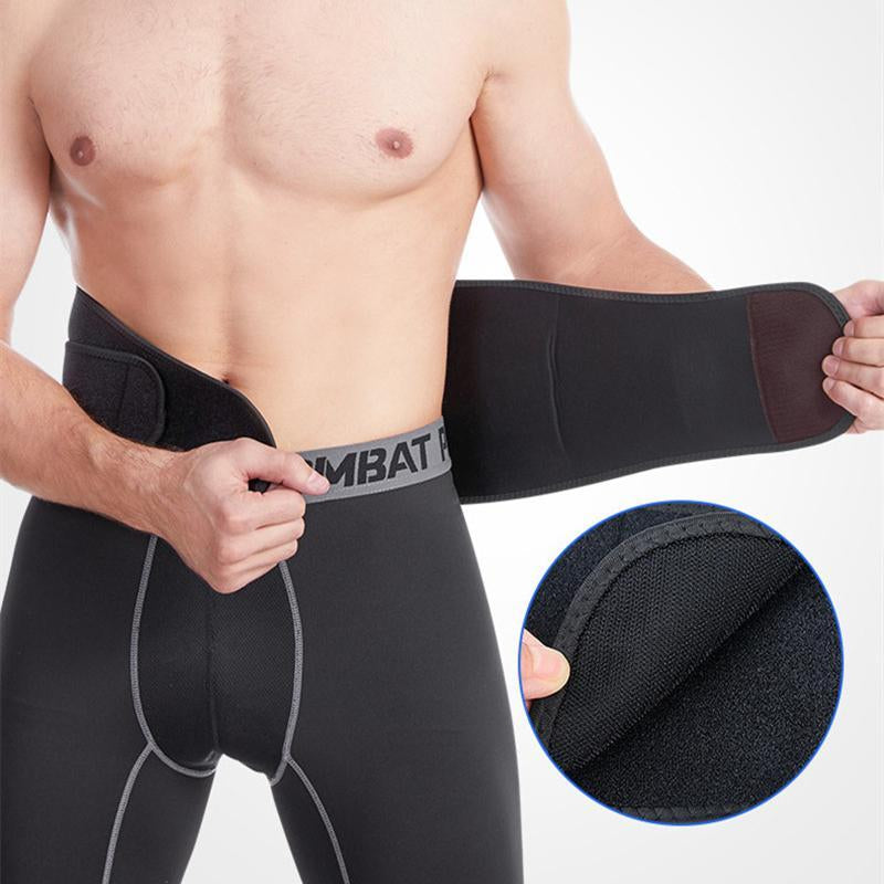 Lady Comfort Waist Trainer Belt, Waist Trimmer Slimming Belly Band for Men & Women, Sweat Waist Body Shaper, Sports Girdles Tummy Waist Cincher Wrap, Gym Accessories