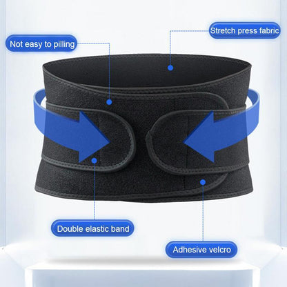 Lady Comfort Waist Trainer Belt, Waist Trimmer Slimming Belly Band for Men & Women, Sweat Waist Body Shaper, Sports Girdles Tummy Waist Cincher Wrap, Gym Accessories