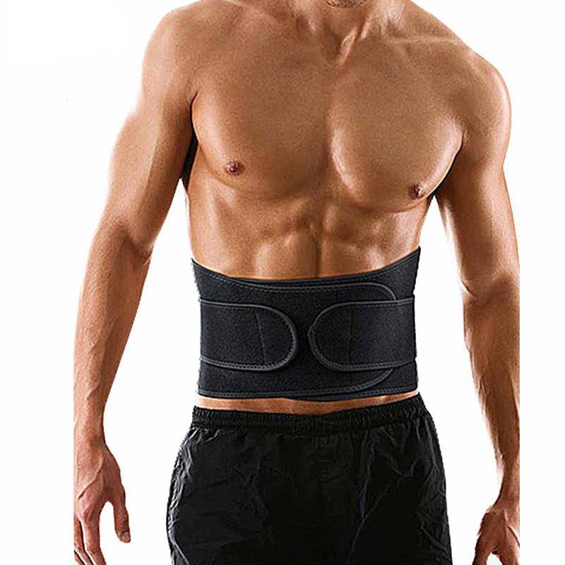 Lady Comfort Waist Trainer Belt, Waist Trimmer Slimming Belly Band for Men & Women, Sweat Waist Body Shaper, Sports Girdles Tummy Waist Cincher Wrap, Gym Accessories